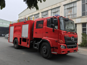 Ô TÔ CHỮA CHÁY BỌT NƯỚC THÔNG THƯỜNG  KẾT HỢP CÔNG NGHỆ HAI PHA ZELUP